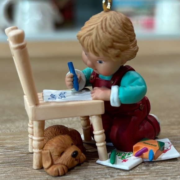 Vintage 2006 Hallmark Keepsake Dear Santa Christmas Ornament, Crayola Crayons - Picture 6 of 6